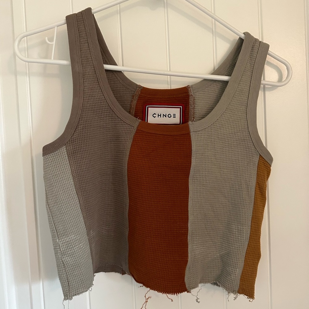 Color Block Tank